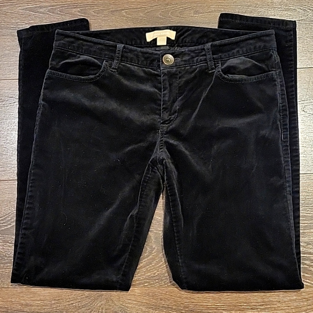 ❤️ BANANA REPUBLIC VELVET SKINNY PANTS, 8 (29)